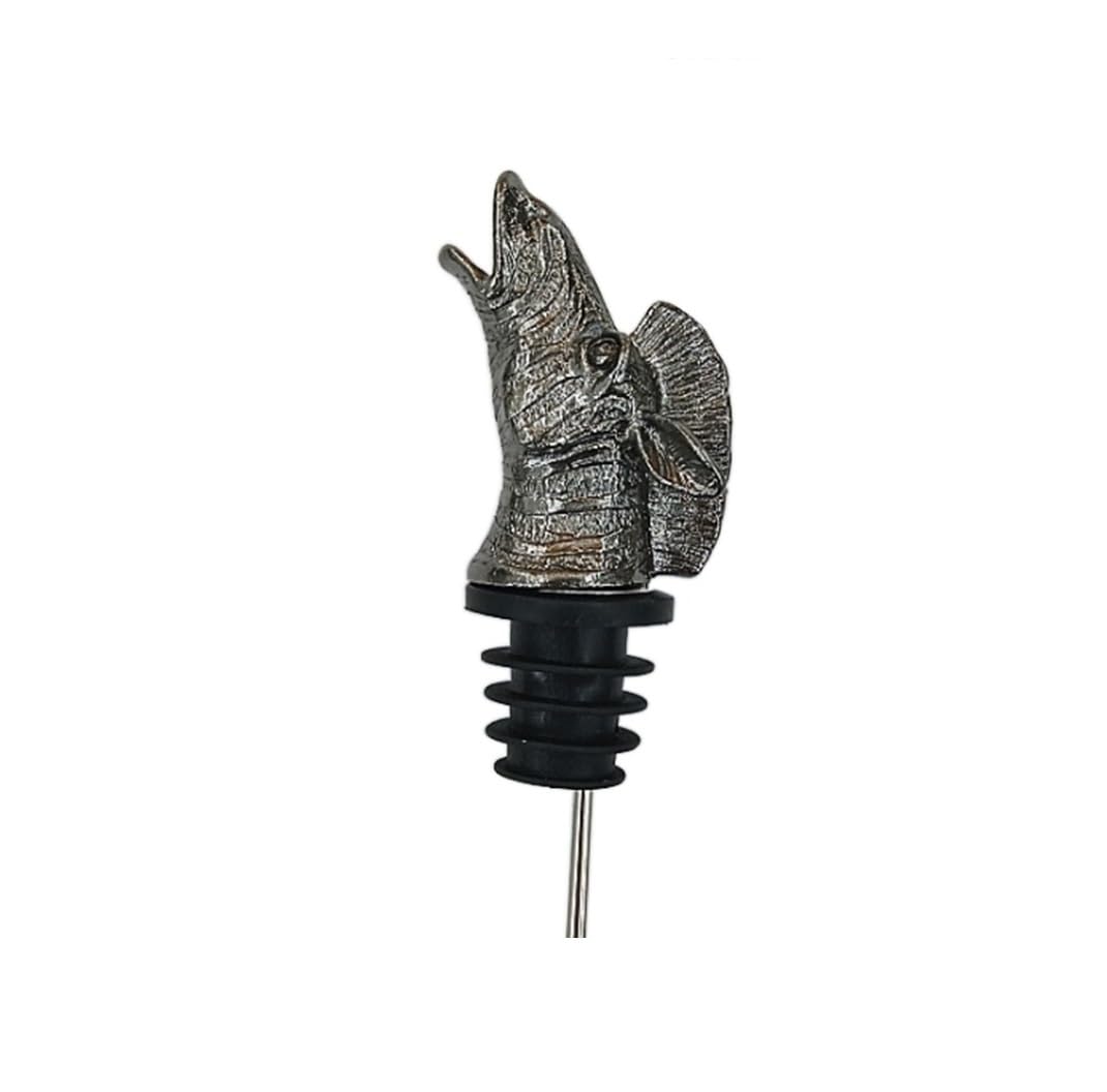 Tapones Decorativos para Botellas De Vino Vertedor De Vino con Cabeza Caballo para Botellas, Licor Barra Animales para(E)