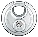 Diskus 25/70 Padlock with Dimple Key, Silver