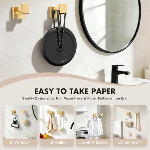 Image of 20-Pieces Gold Bathroom Accessories Set, 16 Inch Towel Bar Set