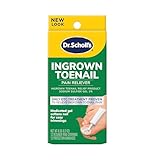 Dr. Scholl's Ingrown Toenail Pain Reliever, 1 kit, (w/ Gel, 12 retainer rings & 12 protection bandages)