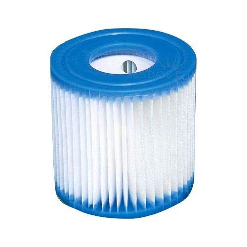 Pack Com 06 Unidades Cartucho Modelo H Refil Filtro Intex para Bomba Filtrante 1250 LH