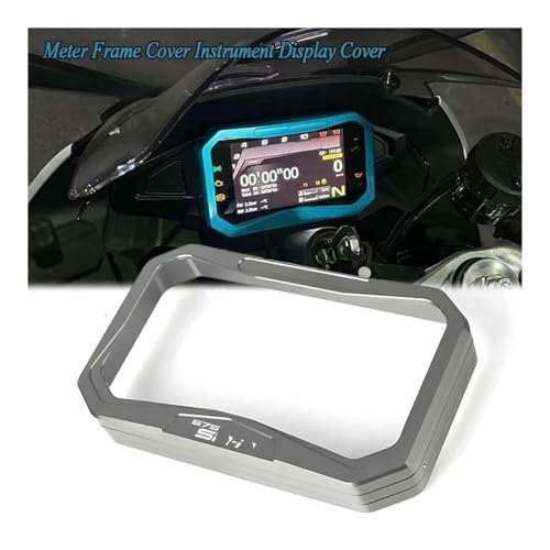 Cadre compteur et film d'affichage moto anti-rayures pour modèles 675SR 675SS 2024 2025 - 2