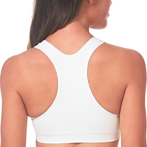 Dragonwing Seamless Girls Racerback Sports Bras for Teen & Tweens (Quick Dry, Training Bra, Activewear Clothes for Girls)2