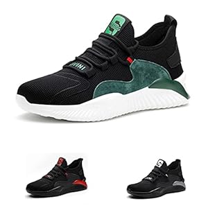 Veiligheidsschoenen Heren Dames Werkschoenen Lichtgewicht Stalen Neus Sneaker Ademende Beschermende Sportieve Schoenen…