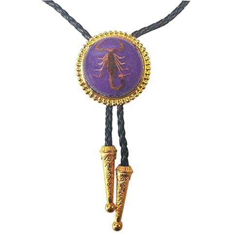 Himongoo Real Scorpion Bolo Tie Necklace Cover