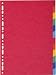 Produktbild EXACOMPTA 2012E Intercalaires onglets, 8 touches, PP Klar
