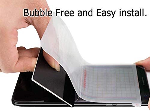 Image of ZARALA Tempered Glass Screen Protector Compatible for (Black) with Edge to Edge Coverage and Easy Installation kit (LG W41)