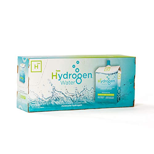 HTWO HydrogenWater - A Ready-to-Drink Beverage of Purified Water Infused with Molecular Hydrogen- 7 Pouch Fridgepack