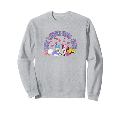 Sweatshirt Disney Valentine's Day Boy Watcher's Club avec Mickey et ses amis