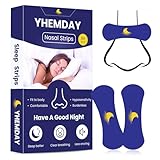 Nasal Strips for Snoring (30 Count) | Anti-Snore Nose Strips for Breathing - Nose Tape & Opener for Better Sleep