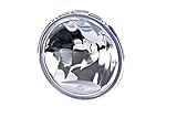 Homologación: ECE HELLA 1F8 165 940-011 Halógena-Óptica de faro, faro de carretera - Rallye 3000 Blue - 12/24V - Número de referencia: 17.5 - Tulipa azul