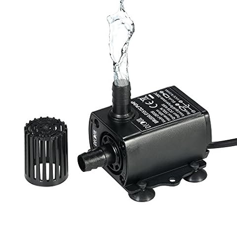 Decdeal Ultradźwiękowa pompa wody zatapialna do cyrkulacji w akwariach (USB DC5V) 4.8W Typ 2