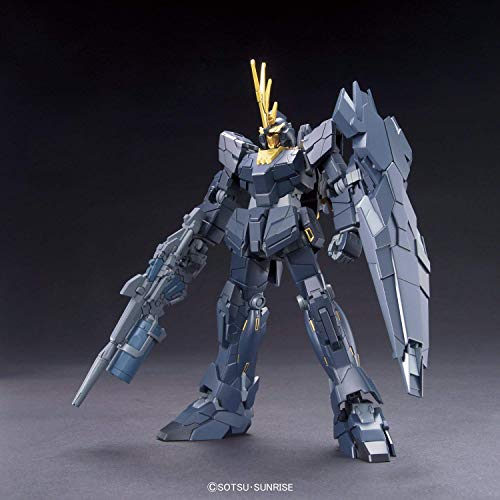 Hguc Gundam Uc Rx 0 [N] Unicorn Gundam Unit 2 Banshee Norn Unicorn Mode 1144 Scale Color Coded Plastic Model [Import Japonais] - vue 3