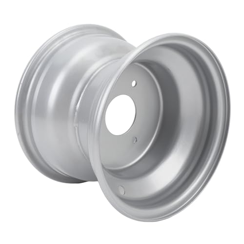 CCYLEZ Culto de Rueda de 8 Pulgadas, Llantas de la Rueda de ATV de Aleación de Aluminio, Borde de la Rueda de Estructura Fuerte de Metal para el Carro de Kart de ATV (Ancho trasero de 170 mm / 6.7in)
