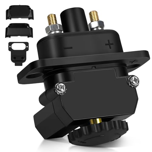 027-0004-kit Compatible with Battery Tender Trolling Motor Plug, for Onboard Marine 12V to 48V DC to DC Power Connection, Quick Connect&Disconnect, 80 AMP Capacity