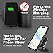 VENA vCommute for iPhone 17 Pro Max Wallet Case, [Military Grade Drop Protection] Flip Leather Cover Slot Card Holder with Kickstand - Black