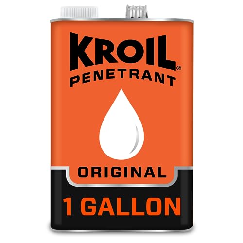 Image of KROIL Original Penetrating Oil (Liquid-1 Gallon Can-Single) | Penetrant for Rusted Bolts, Metal, Hinges, Chains, Moving Parts | Rust, Corrosion Inhibitor (KL011)