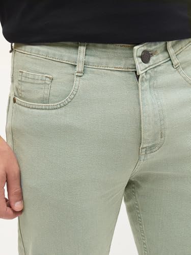Image of Urbano Fashion Men's Regular Fit Heavy Washed Denim Jeans Stretchable
