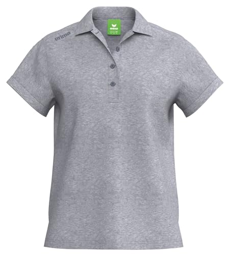 Polo Erima TS respirant femme gris chiné taille 44 anti-transpiration