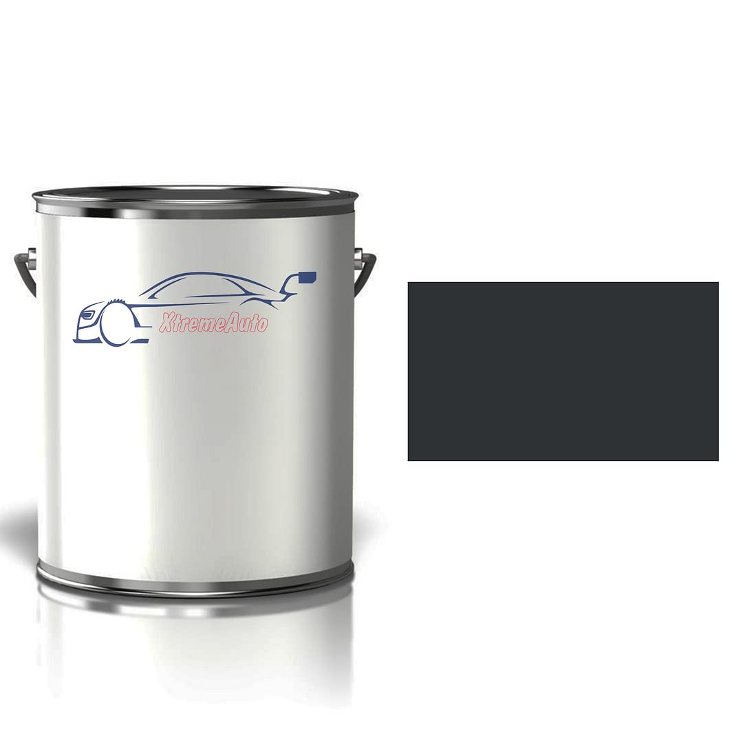 Xtremeauto RAL 7021 Black Grey 1000ml /1L RAL Paint Tin/Can Glossy Finish Paint DIY Indoor/Outdoor Perfect Finish Quick Dry Arts, Crafts, Furniture, Home, Garden โ image 1