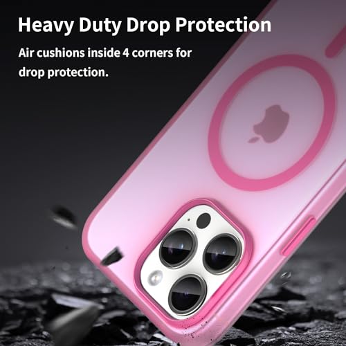 Coque iPhone 15 Pro Max compatible Magsafe avec protège-écran mat Asuwish - 5