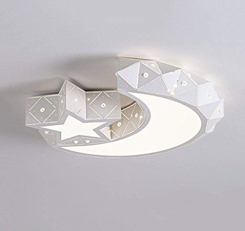 Chambre d'enfants lumineuse avec le lustre moderne starmoon