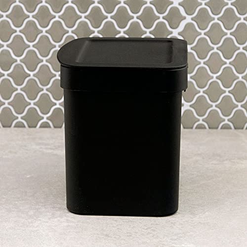 OU Lixeira Trium 2.5L, Lx 500 Ptf, Preto