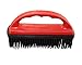 Grewal Equestrian Super Groom Saddle Pad Cleaning Brush (Red)