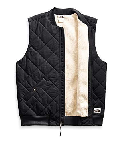 The North Face Men's Cuchillo Insulated Vest, Tnf Black/Bleached Sand, M #TOP1