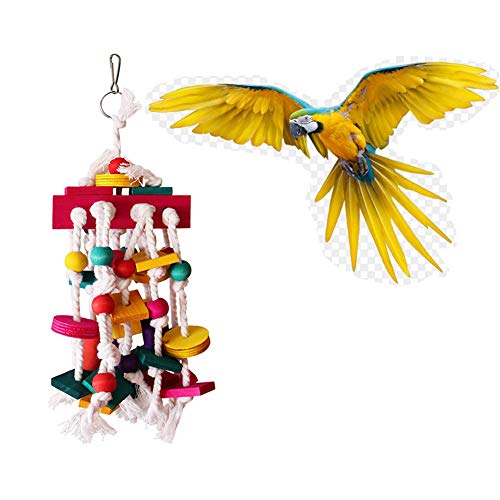 Bebester - Giocattoli da masticare per pappagalli