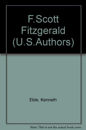 F.Scott Fitzgerald (U.S.Authors) 0805774238 Book Cover