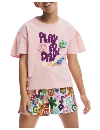 Desigual Girls' Ts_Happy