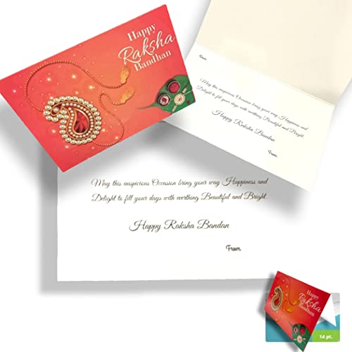 Lovenspire 5 Rakhi Greeting Card, Raksha Bandan Greeting Card, Rakhi Card For Brother, Happy Raksha Bandhan, Rakhi Card #TOP3