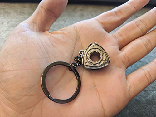 2Pc Keychain Set - Wankel Rotary Engine & Turbo Keychain Combo #TOP7