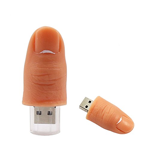 Aneew 16GB Pendrive Horror Thumb Finger Model USB Flash Drive Memory Stick