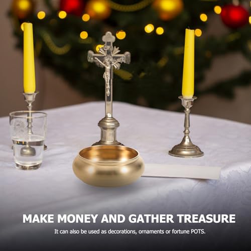 Cendrier en laiton doré cadeau idéal décoration classique - 6