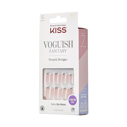 KISS Voguish Fantasy French - Bisous, 1.07 g (Pack of 28) - Image 2