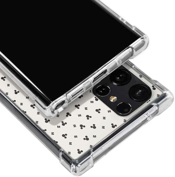 Skinit Clear Phone Case Compatible with Galaxy S23 Ultra - Officially Licensed Disney Mickey Mouse Classic Design
