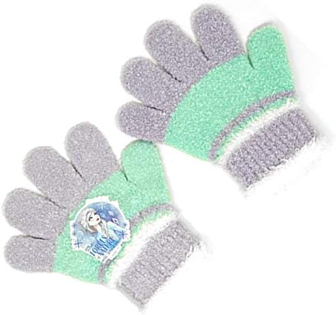 Amazon 手袋 キッズ アナと雪の女王 5 8才 日本製 女の子 ディズニー ニット のびのび 小学生 低学年 冬 5本指 手袋 通販