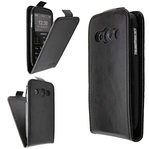 caseroxx Flip Cover for Emporia Euphoria V50 / Active V50 4G, Case (Flip Cover in black)