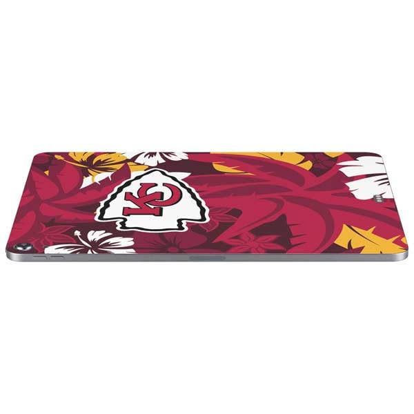 Skinit Decal Tablet Skin Compatible with iPad Air 11in (2024-2025) - Officially Licensed NFL Kansas City Chiefs Tropical Print Design