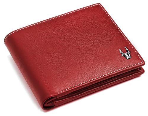 Image of WildHorn Genuine Leather Wallet for Men | Slim Bifold Wallet with RFID Blocking | Multiple Card Slots & Coin Pocket | Premium Leather Mens Wallet