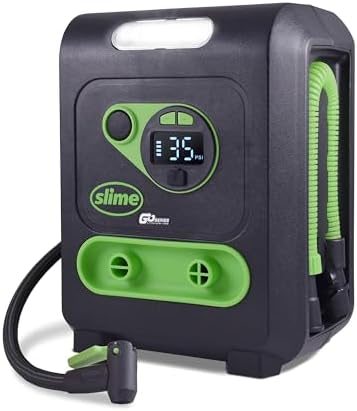Slime 40085 Tire Inflator, Cordless, Multi-Purpose, Portable Air ...