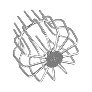 Khironhive Edelstahl Dachrinnenschutz 75mm