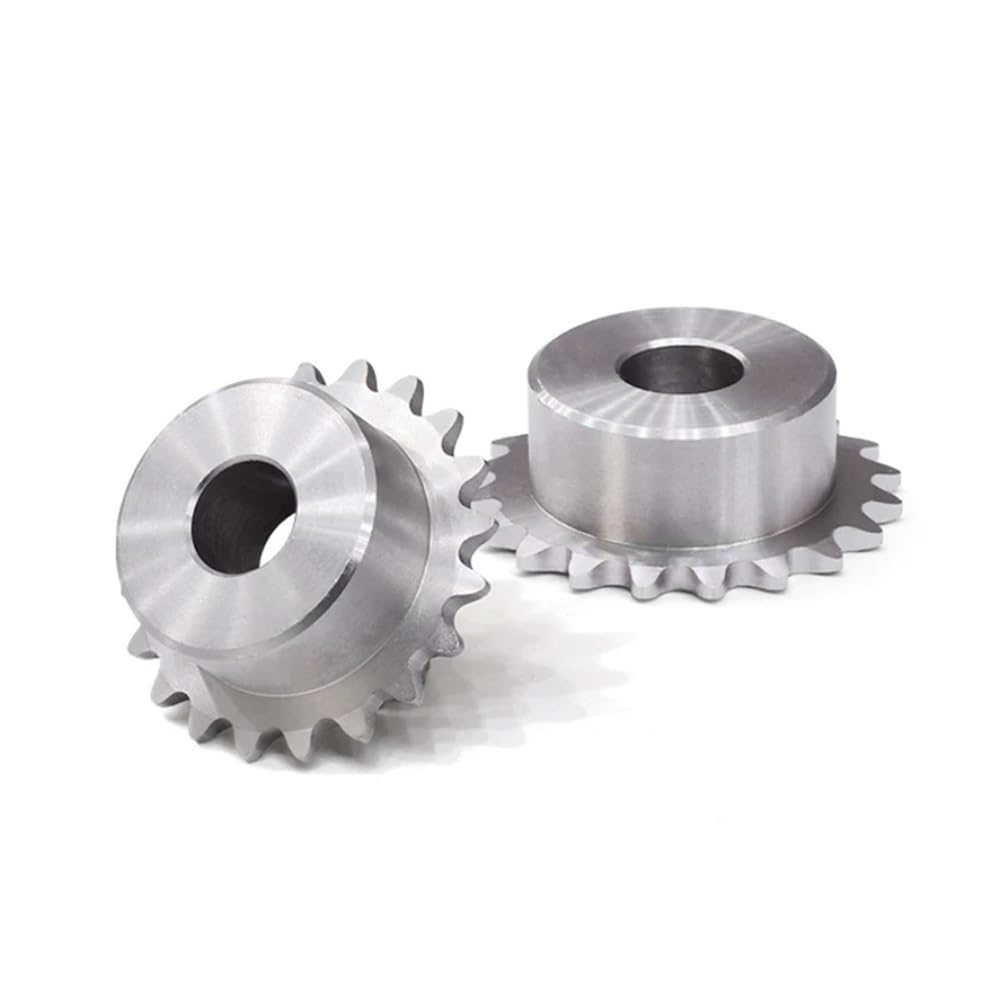 AJASMKLX Kettenrad 25/04C – 27 Zähne, Bohrung 16 Mm, 45# Stahl Für Industrieantriebe