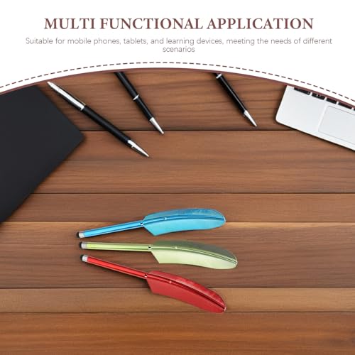 Lápices táctiles capacitivos de 10 colores para tabletas y móviles con pantallas actuales 3