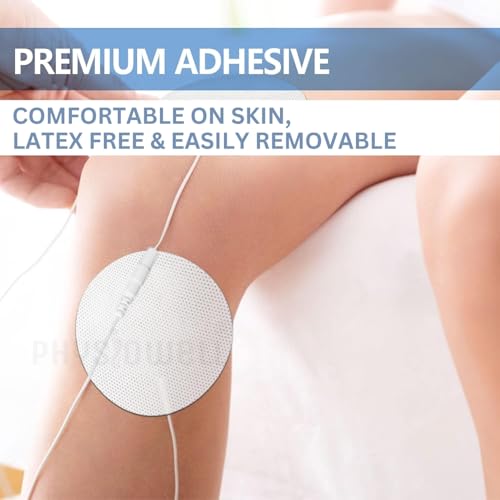 Image of Physiowell Sticky Ms /IFT /Tens /Slimmer Pads for Pain Relief (Slimmer Sticky Pads, Pack of 80)