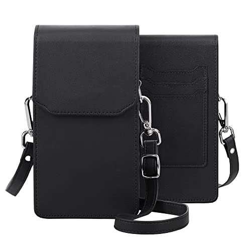 kwmobile Schultertasche Umhängetasche für Smartphones L - 6,5' - Handy...