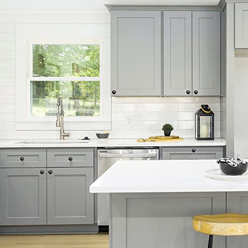 Image of Ravinte 15 Pack Cabinet Knobs - Oil Rubbed Bronze & Brass Drawer Pulls & Door Knobs for Kitchen & Dresser Drawers