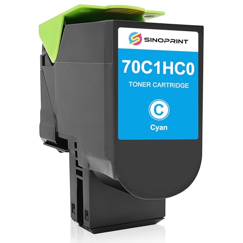 Cartouche de toner CS310 Lexmark cyan 70C1HC0 haute capacité
